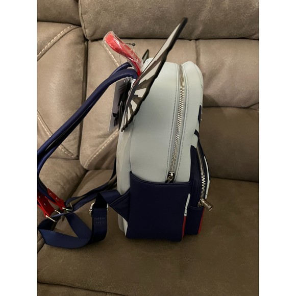 Loungefly Marvel The Falcon And The Winter Soldier Captain America Backpack NEW - Picture 3 of 4